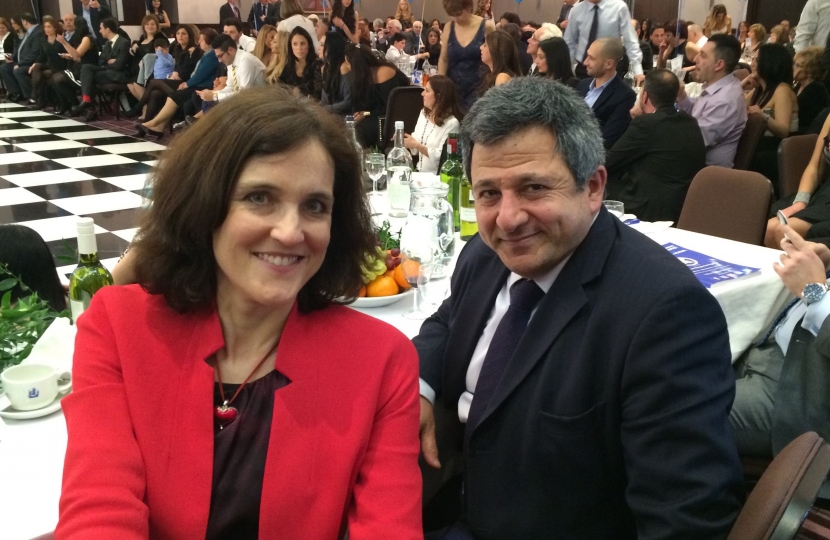 Theresa Villiers Cyprus