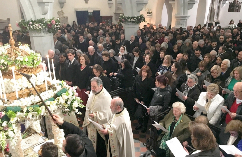 Greek Easter at St Catherine's Church