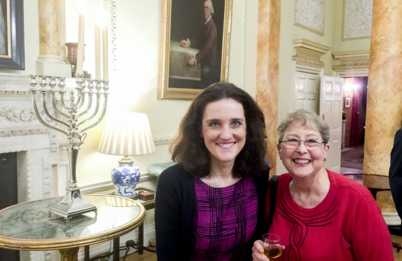 Chanukah celebrations at Downing Street