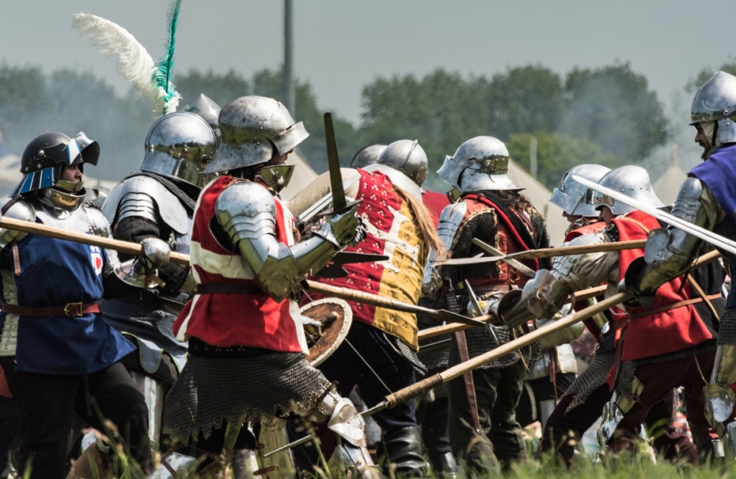 Battle of Barnet re-enactment