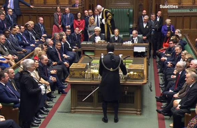 Theresa Villiers at the 2019 State Opening of Parliament