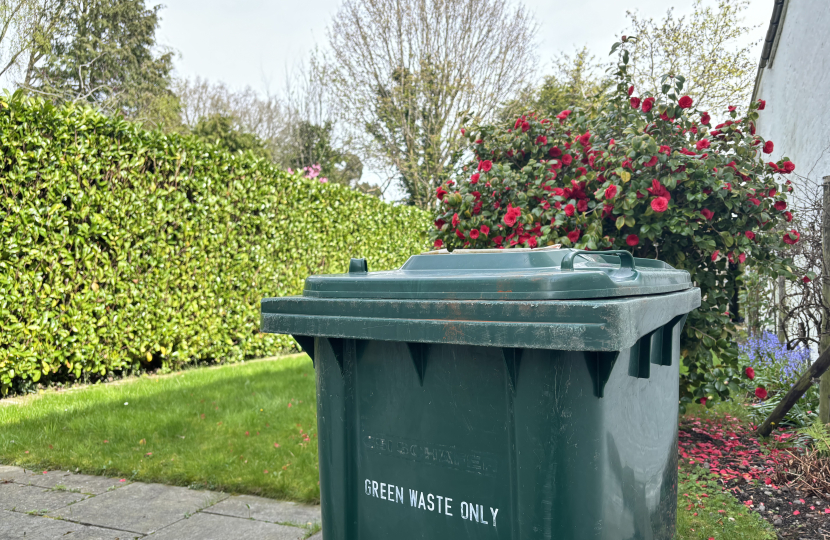 Barnet Council garden waste collection green bin