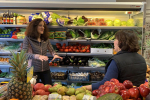Theresa Villiers visits Green Hill grocers in New Barnet