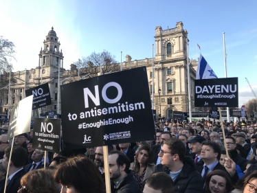 anti-Semitism rally 