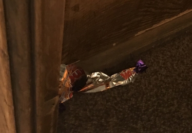 Crunchie wrapper dropped in Parliament