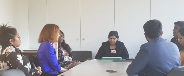  Theresa Villiers MP meets survivors of Mullivaikkal