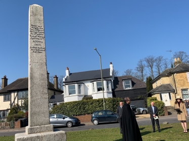 Commemoration of Battle of Barnet 550th anniversary