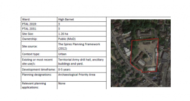 High Barnet reserve center 