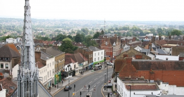 View over Barnet High Street