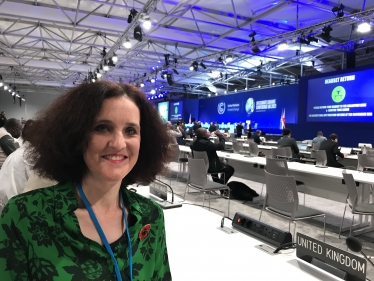 Theresa Villiers attends COP26 summit as part of the UK Parliamentary delegation