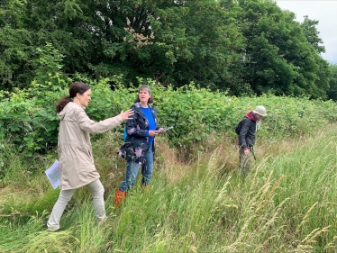 Villiers visits Coppetts Wood