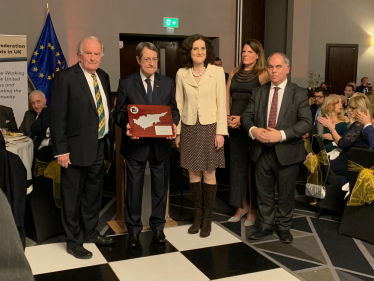 Theresa Villiers meets President Anastasiades