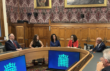 Adi Efrat, survivor of 7th October Hamas terror attack meets MPs Theresa Villiers and Mike Freer