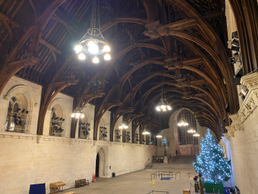 Christmas in Westminster Hall