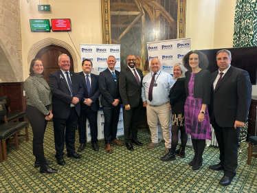 Theresa Villiers MP meets Police Federation and Home Secretary James Cleverly